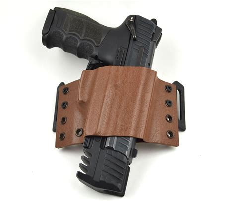 SERPA CQC H&K P30 Holster Left Hand Bla. . Hk p30 compensator holster